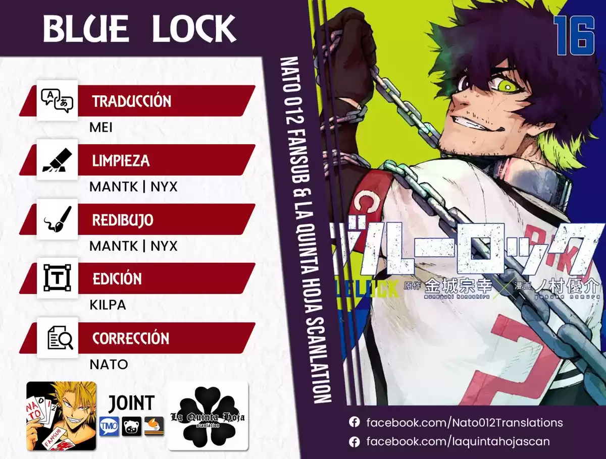 Blue Lock Capitulo 148: Declaración página 1