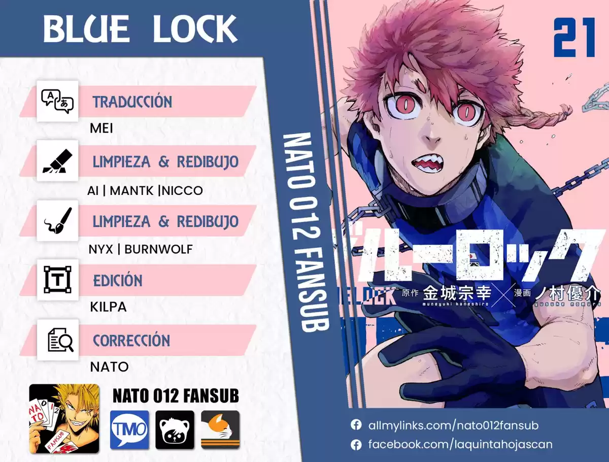 Blue Lock Capitulo 190: Vórtice página 1