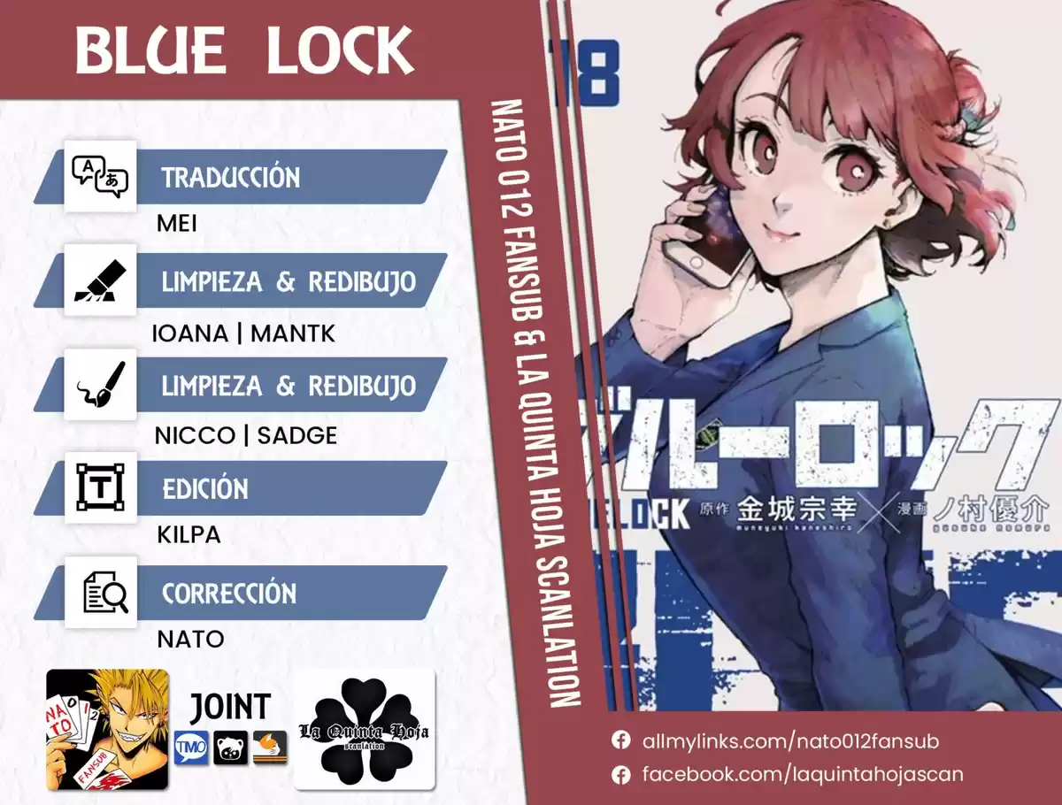 Blue Lock Capitulo 167: Flujo cruzado. página 1