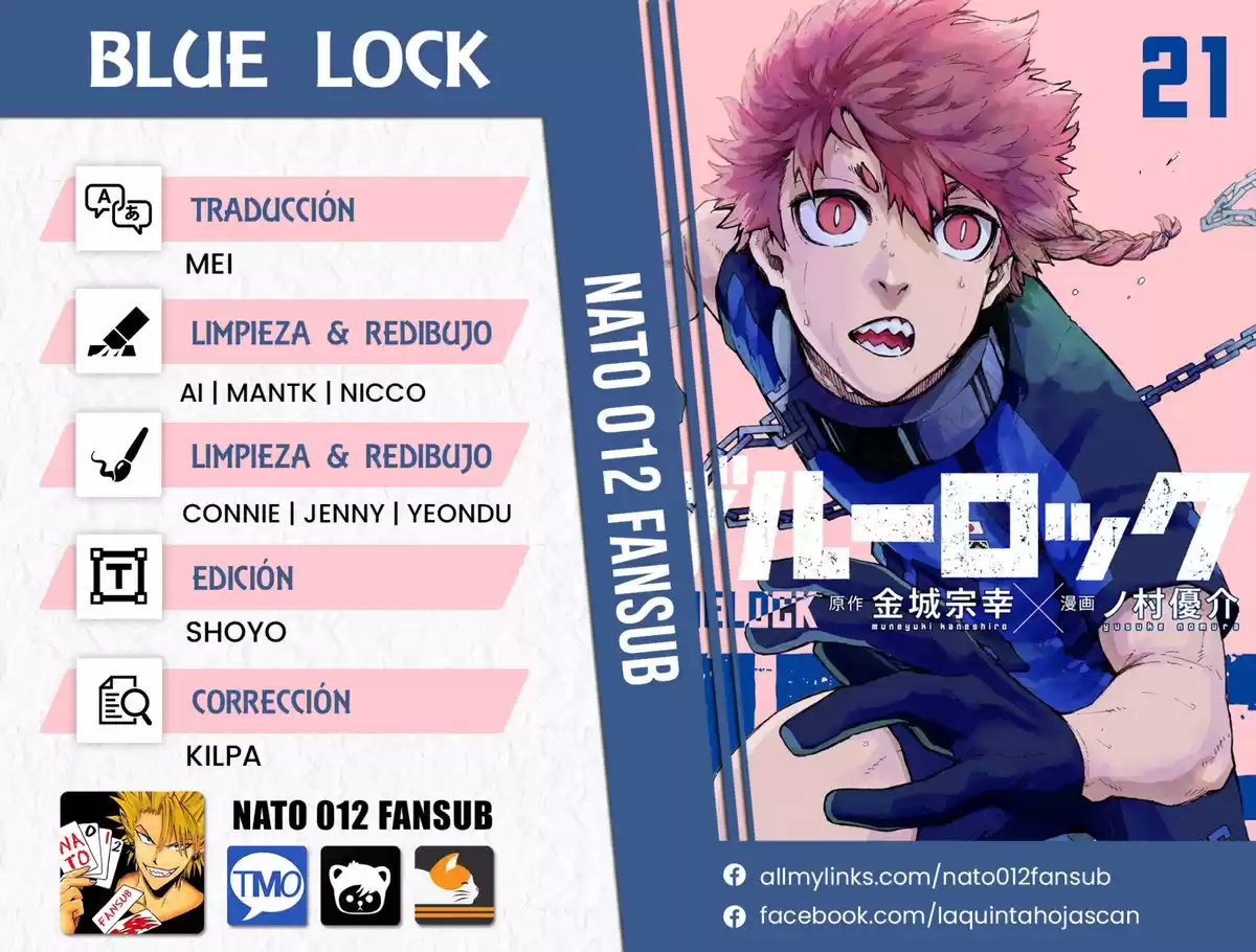 Blue Lock Capitulo 192: Convulsión página 1