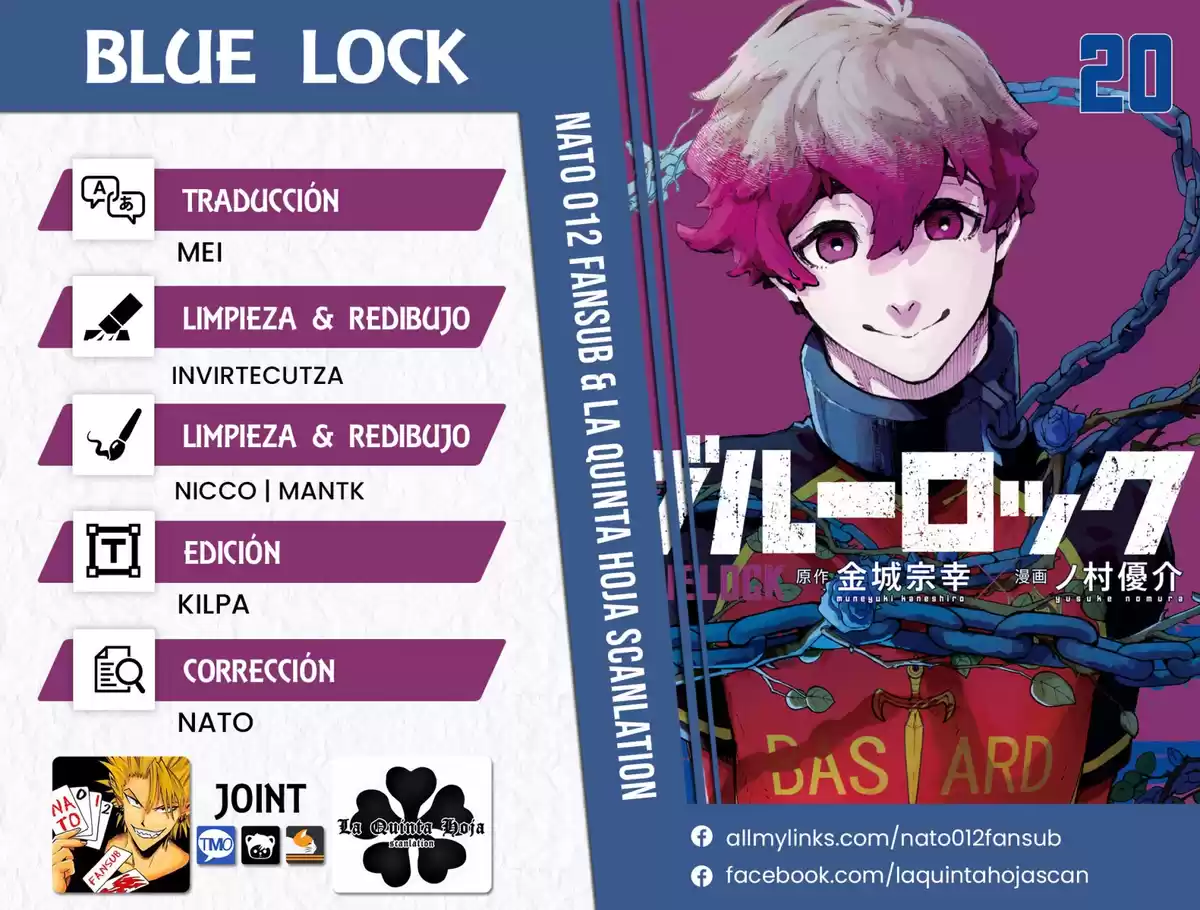 Blue Lock Capitulo 177: Alineación Planetaria página 1