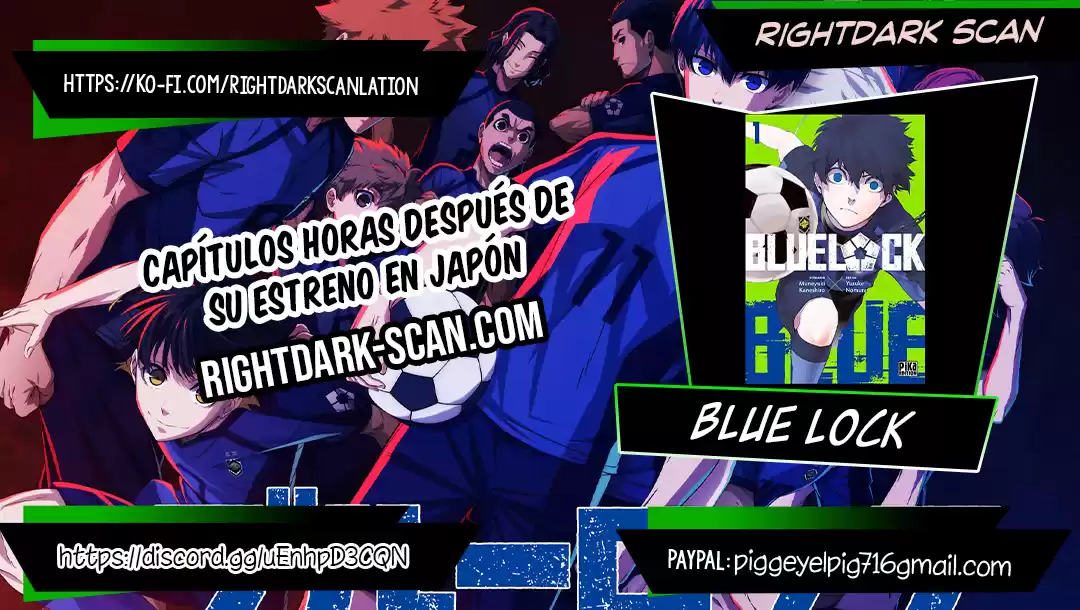 Blue Lock Capitulo 194.1 página 1