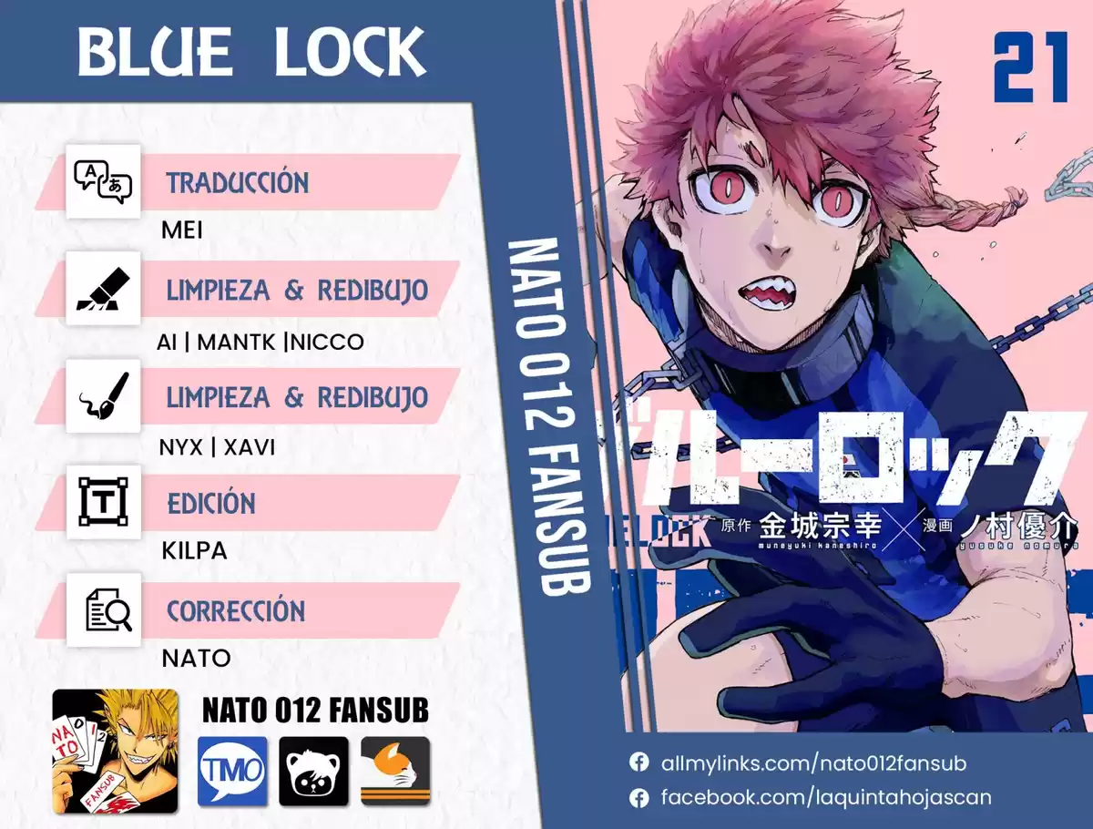 Blue Lock Capitulo 189: "Si, jefe" página 1