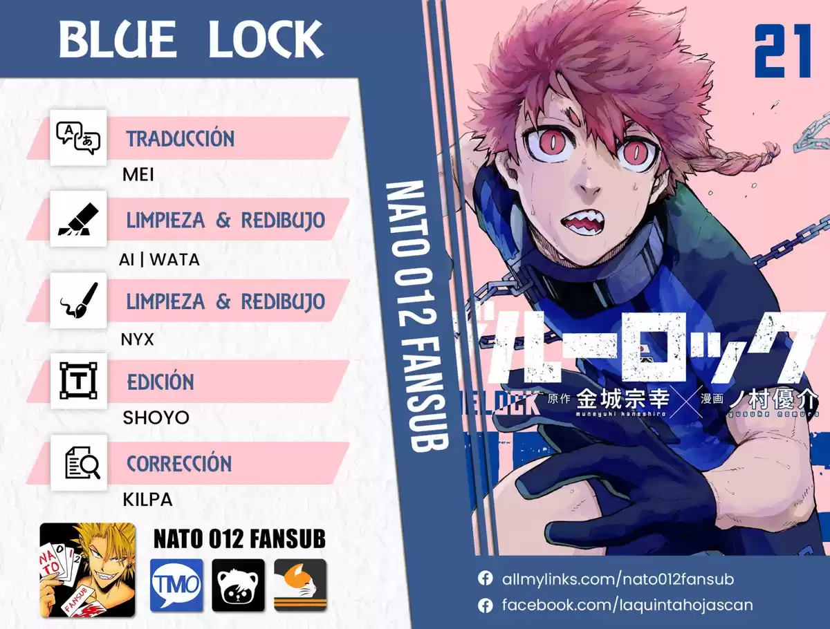 Blue Lock Capitulo 191: Próximamente página 1