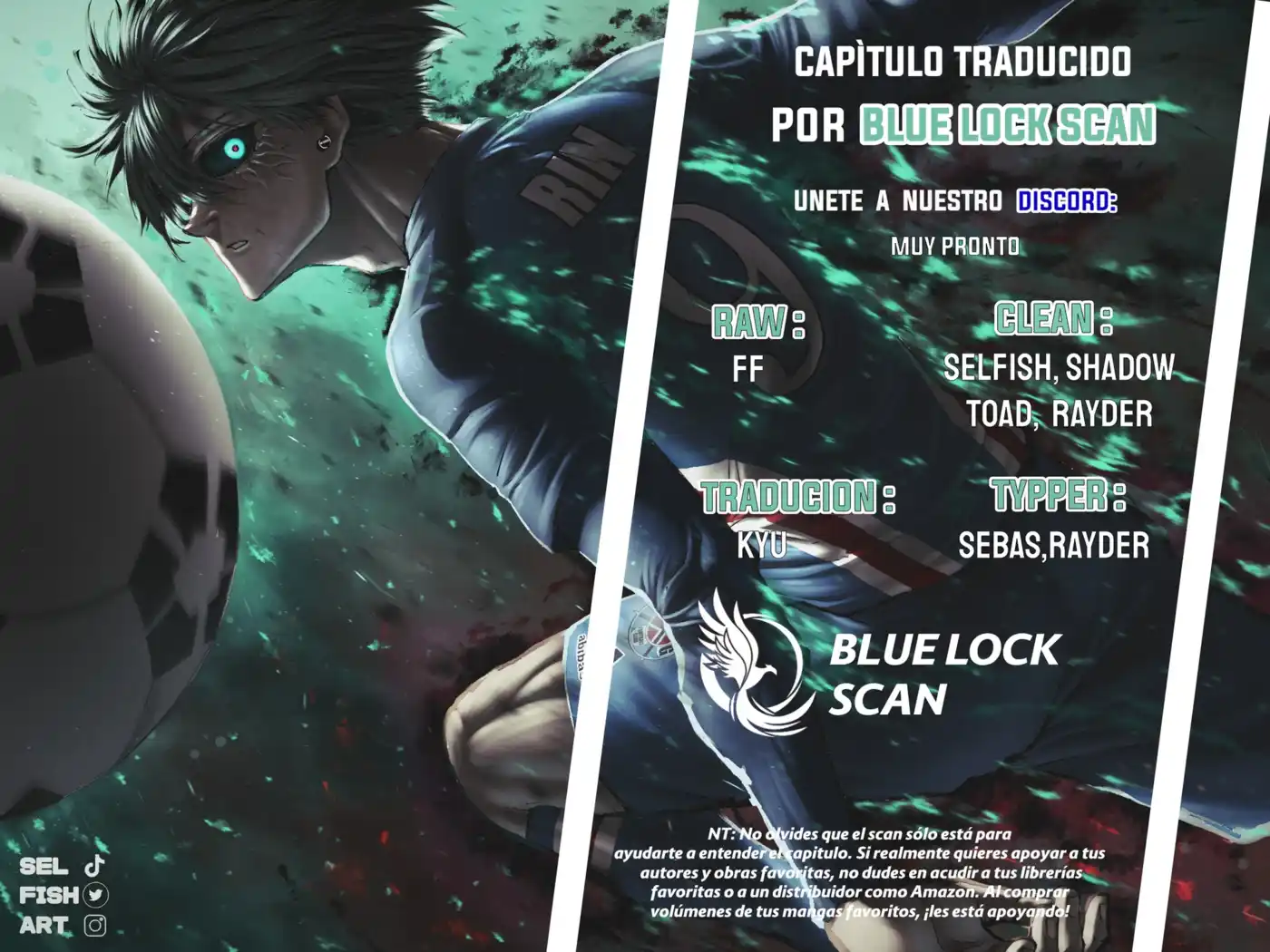 Blue Lock Capitulo 261 página 1