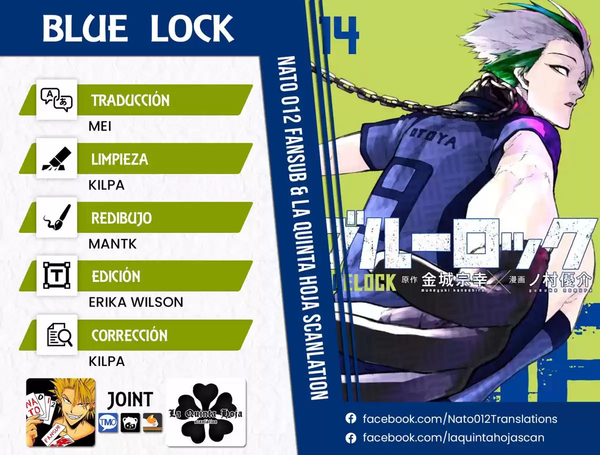 Blue Lock Capitulo 128: Cambiando de actores. página 1