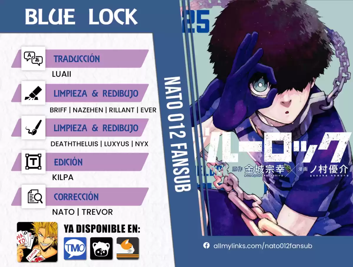 Blue Lock Capitulo 229: Perdedor página 1