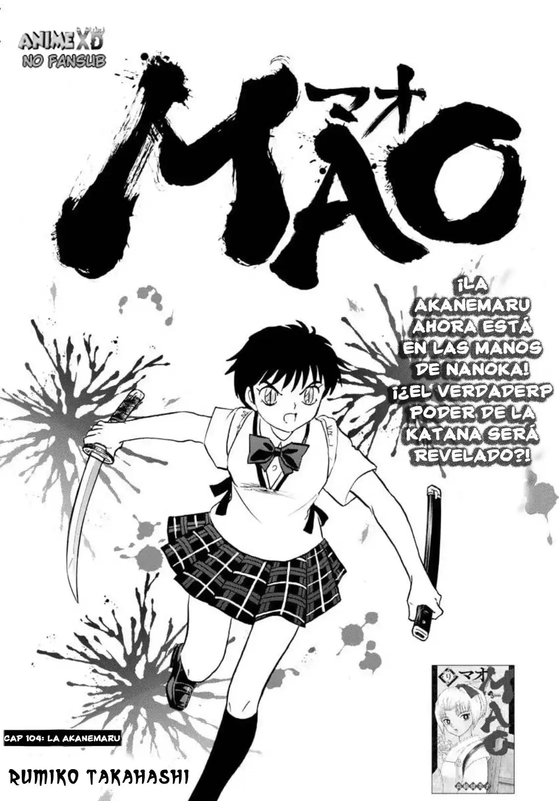 Mao Capitulo 104: Akanemaru página 2