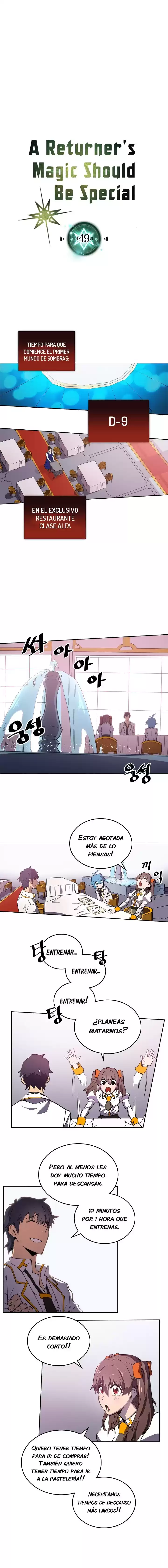 La Magia de un Retornado Debe Ser Especial Capitulo 49 página 1