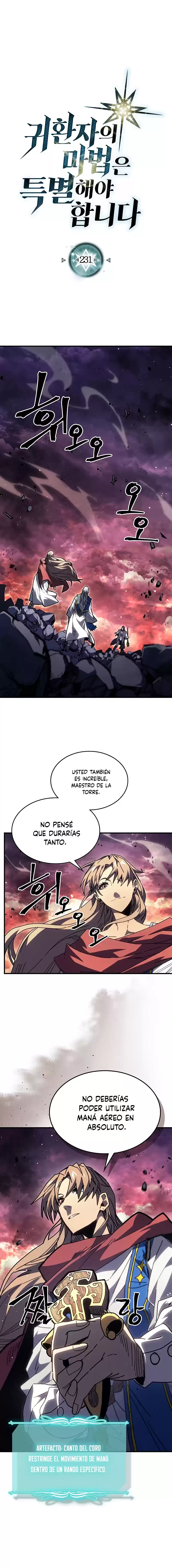 La Magia de un Retornado Debe Ser Especial Capitulo 231 página 4