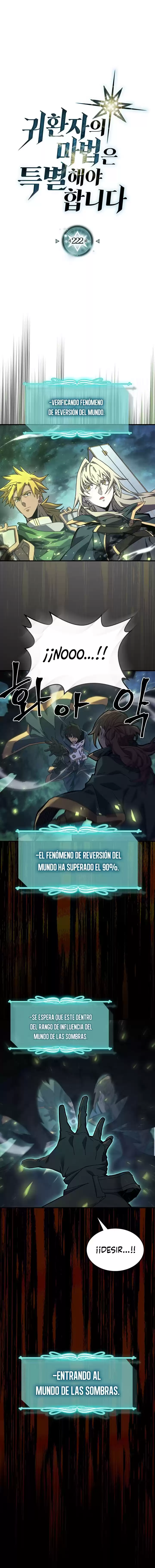 La Magia de un Retornado Debe Ser Especial Capitulo 222 página 4