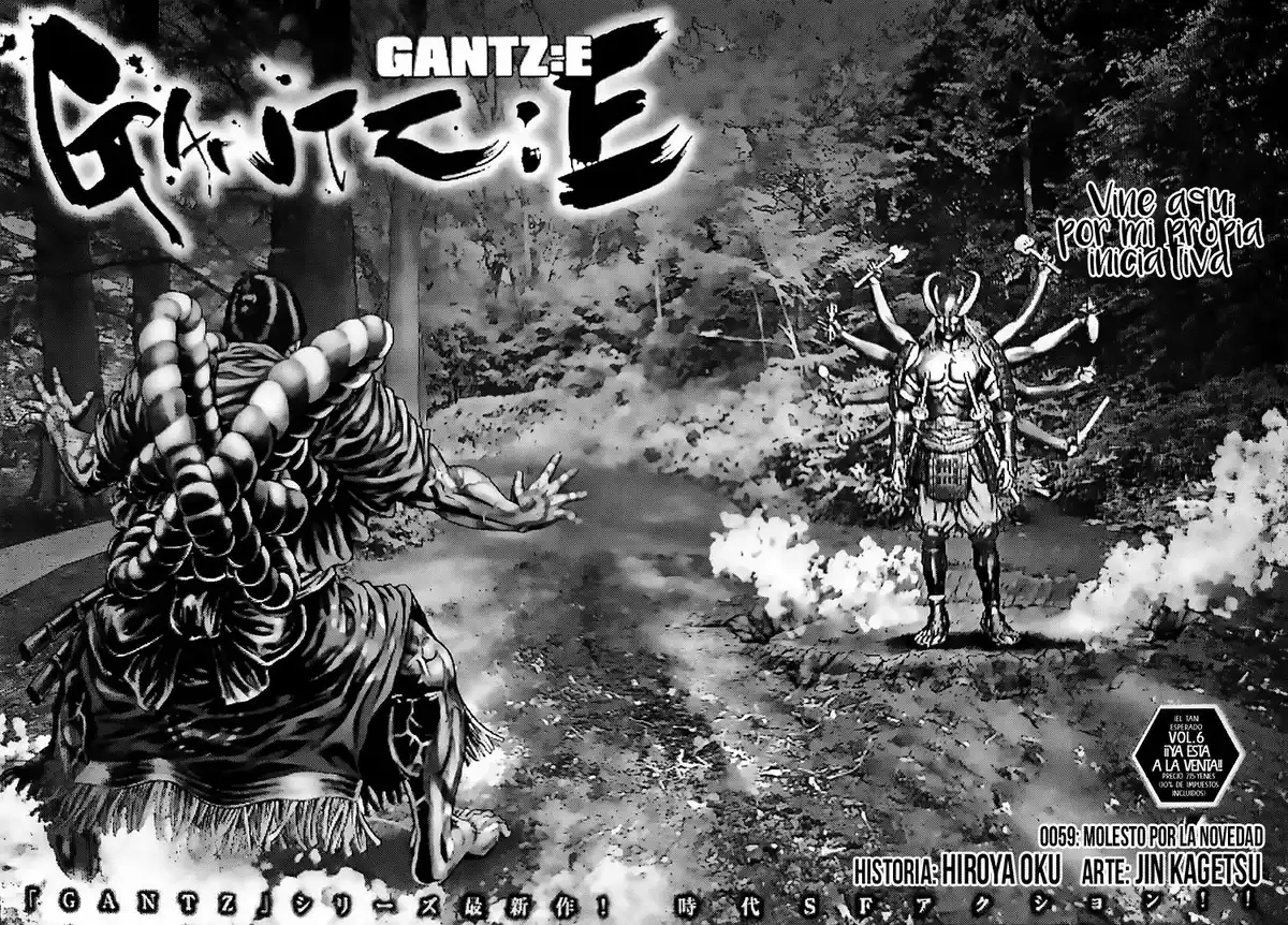 Gantz:E Capitulo 59: Molesto por la novedad página 4