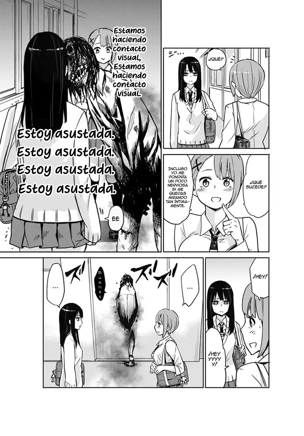 Mieruko-chan Capitulo 2: Desearia Que No Hicieran Esas Cosas. página 7