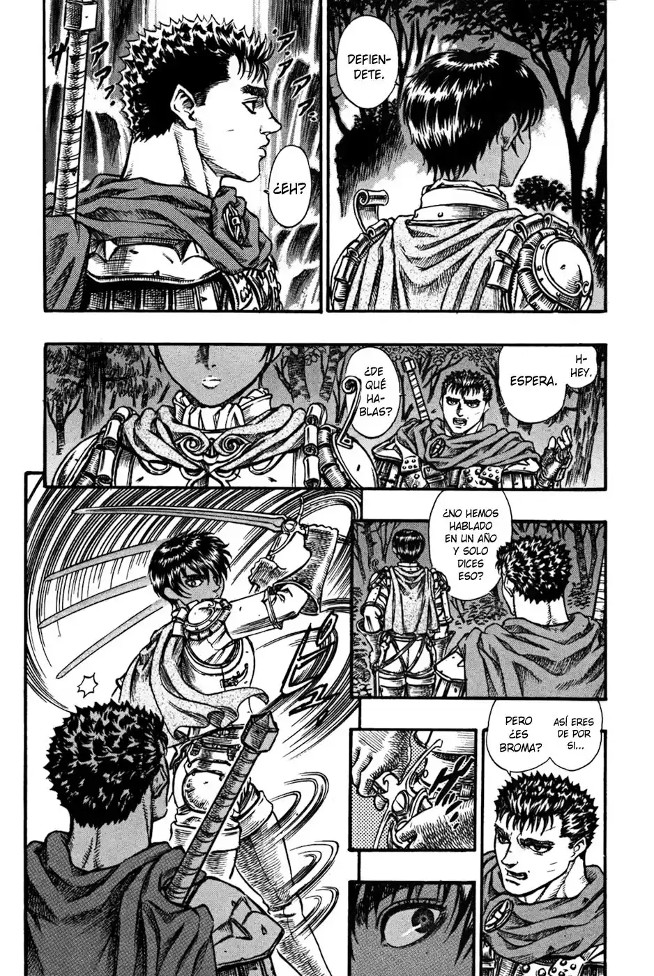 Berserk Capitulo 45: Confesión página 3