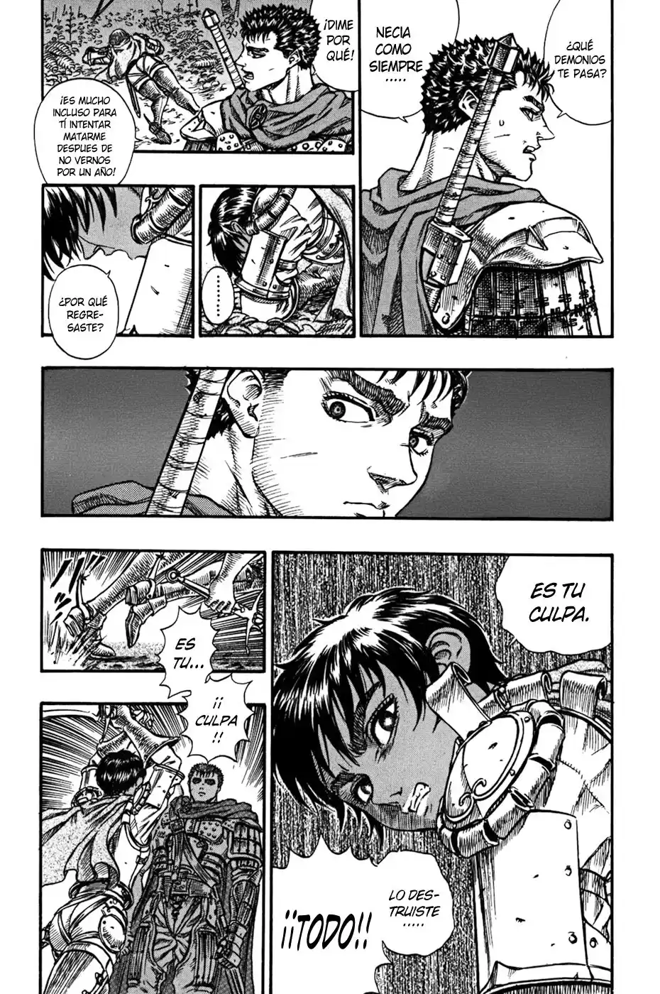 Berserk Capitulo 45: Confesión página 7