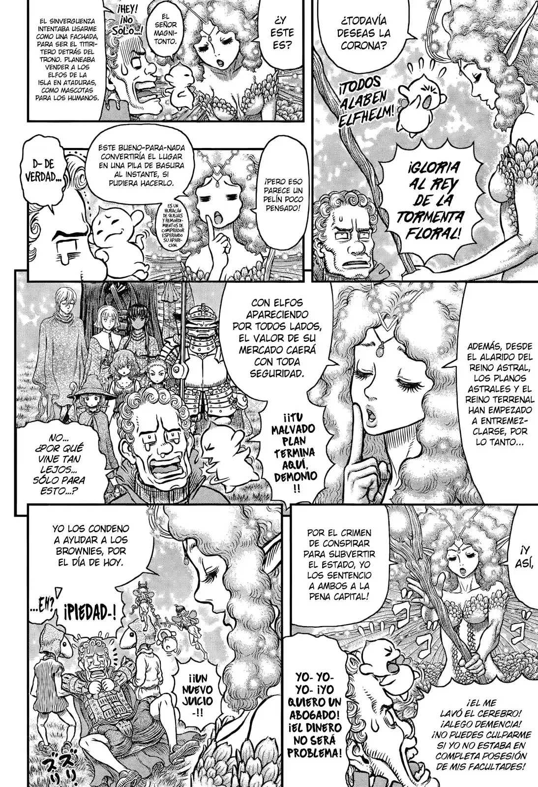 Berserk Capitulo 347: El Rey de la Tormenta Floral página 4