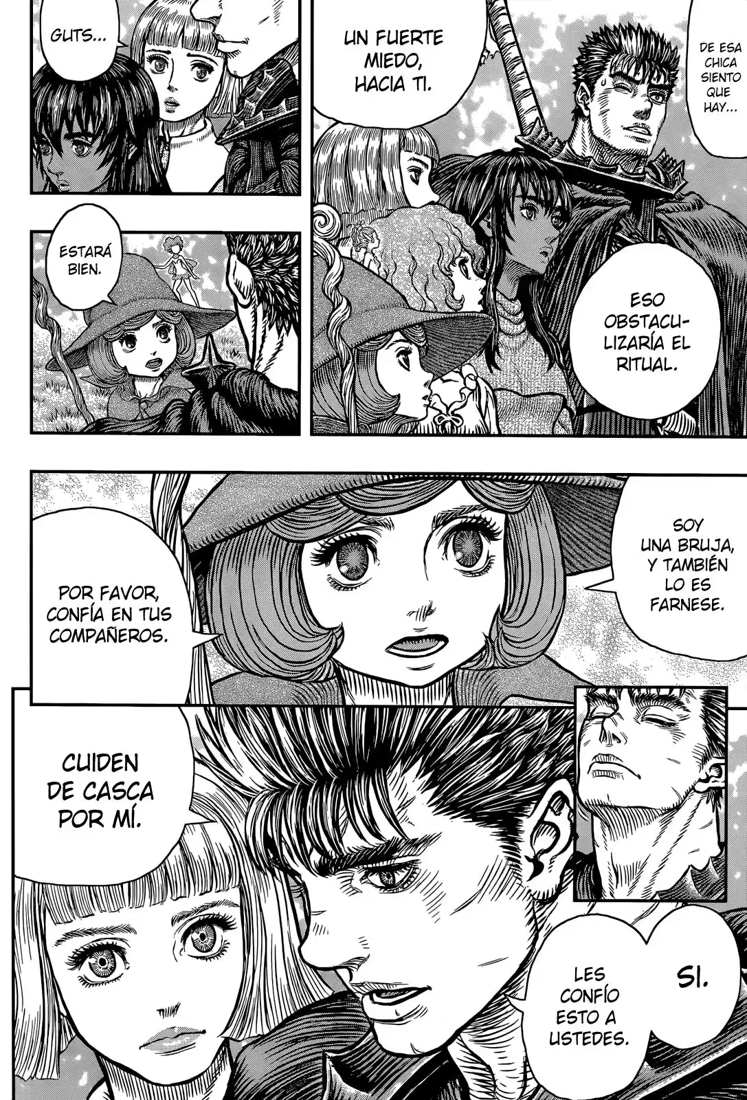 Berserk Capitulo 347: El Rey de la Tormenta Floral página 8