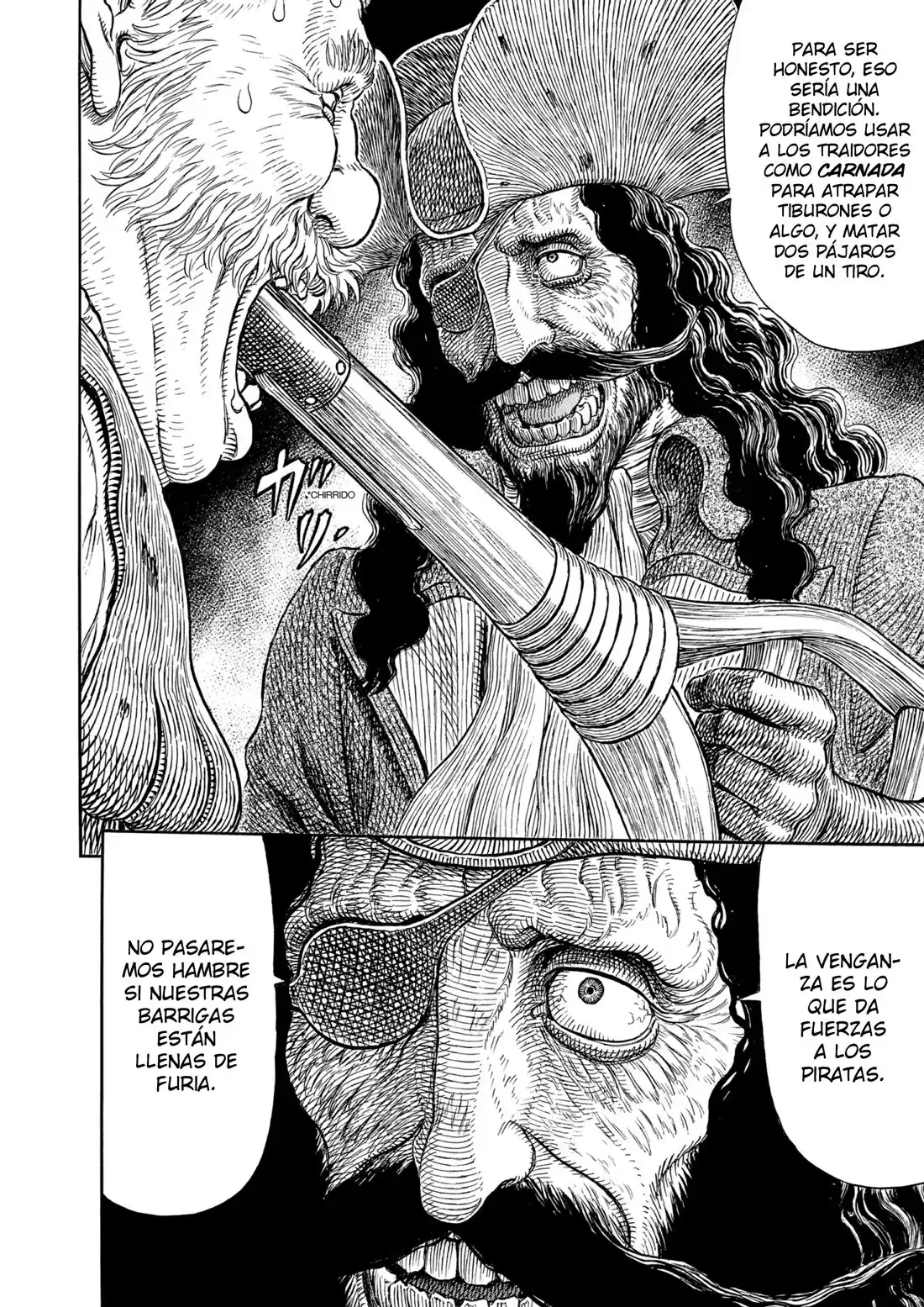 Berserk Capitulo 308: Barco Fantasma página 3