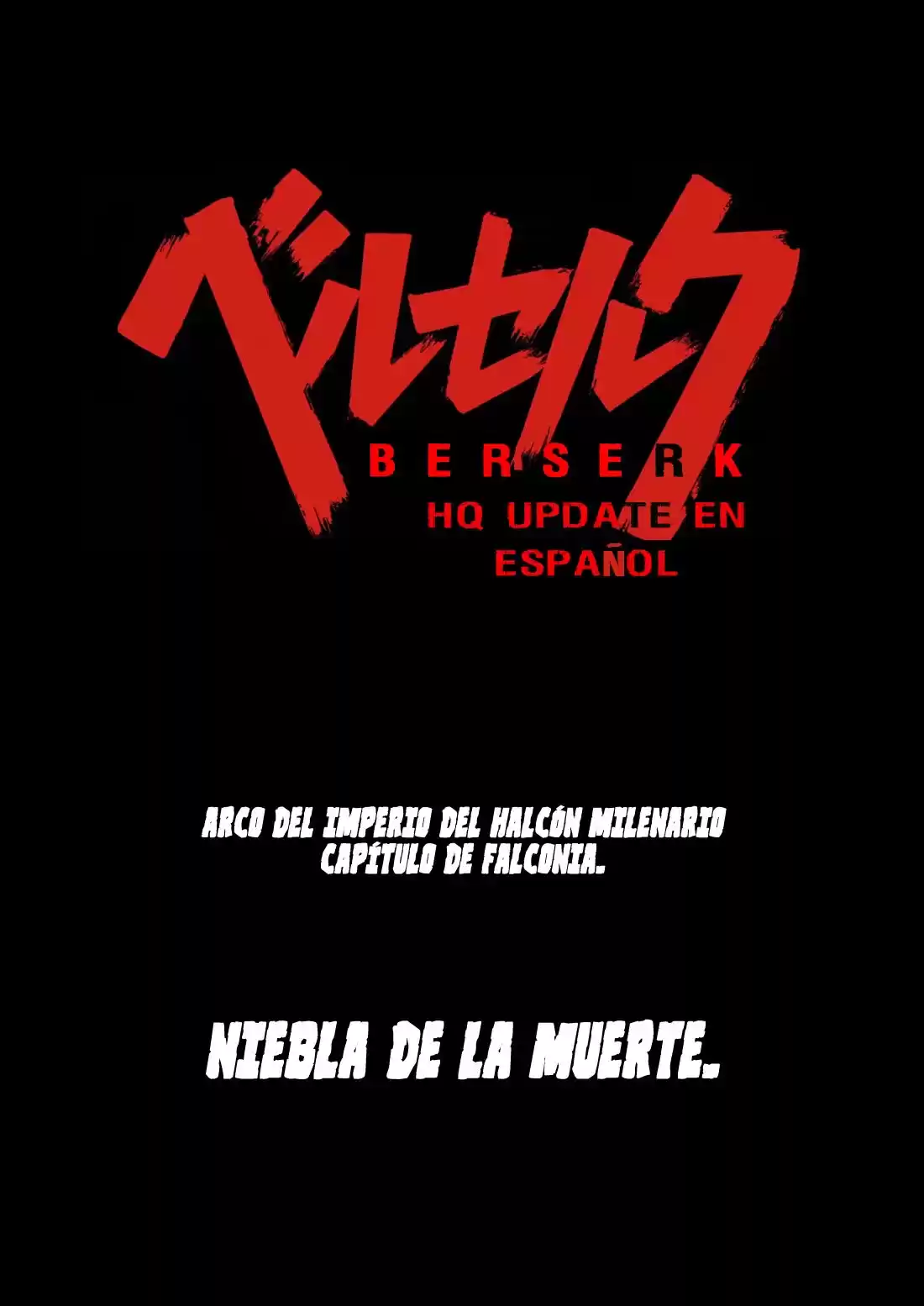 Berserk Capitulo 292: Niebla de la Muerte página 1