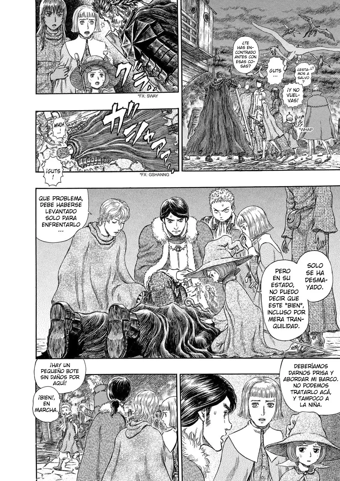 Berserk Capitulo 278: Zarpando página 16