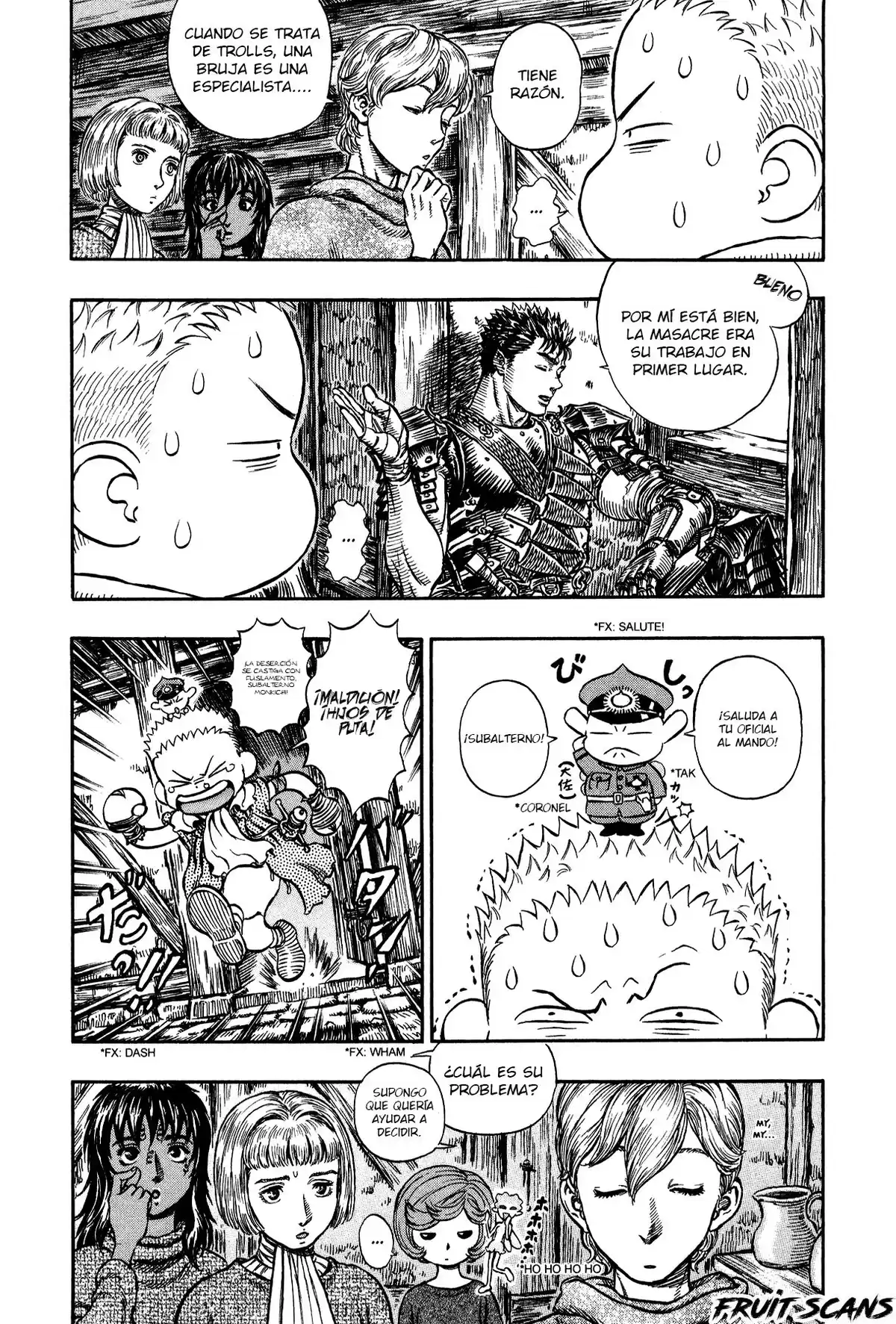 Berserk Capitulo 205: Ambición y reflexión página 7