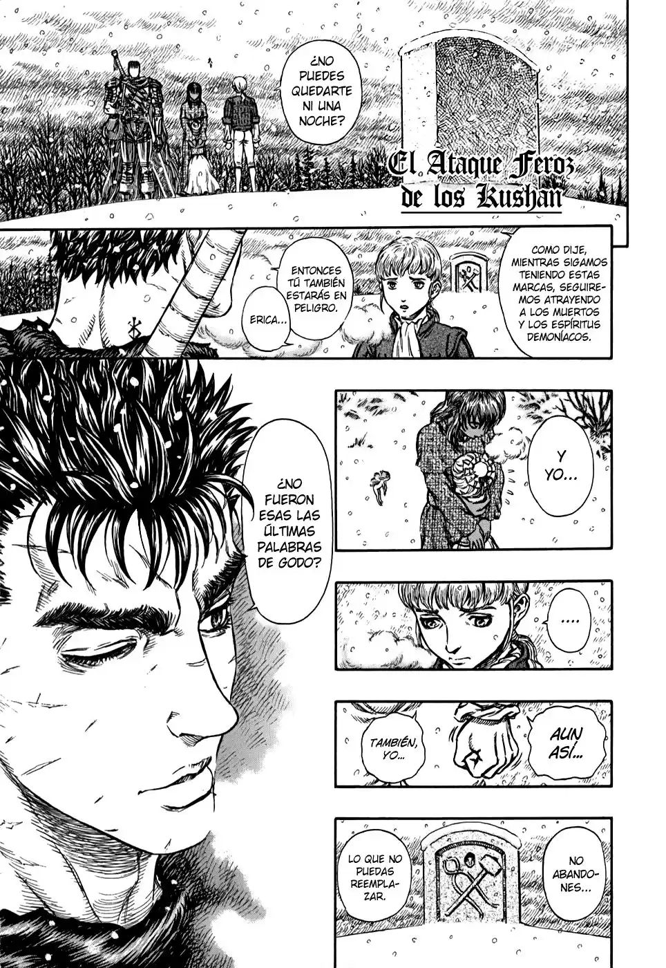 Berserk Capitulo 182: El ataque feroz de los Kushan página 1