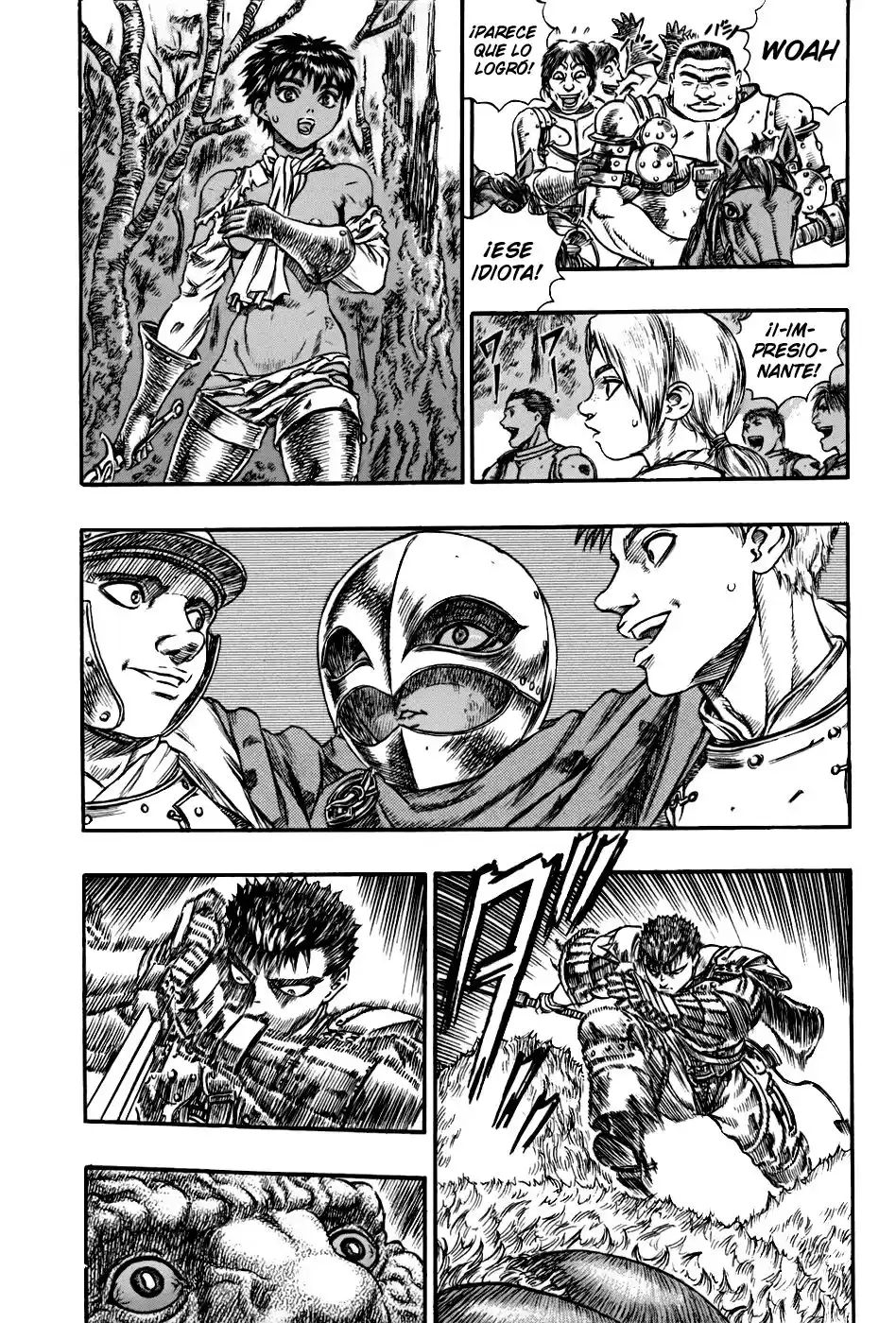 Berserk Capitulo 65: Combate mortal (1) página 8