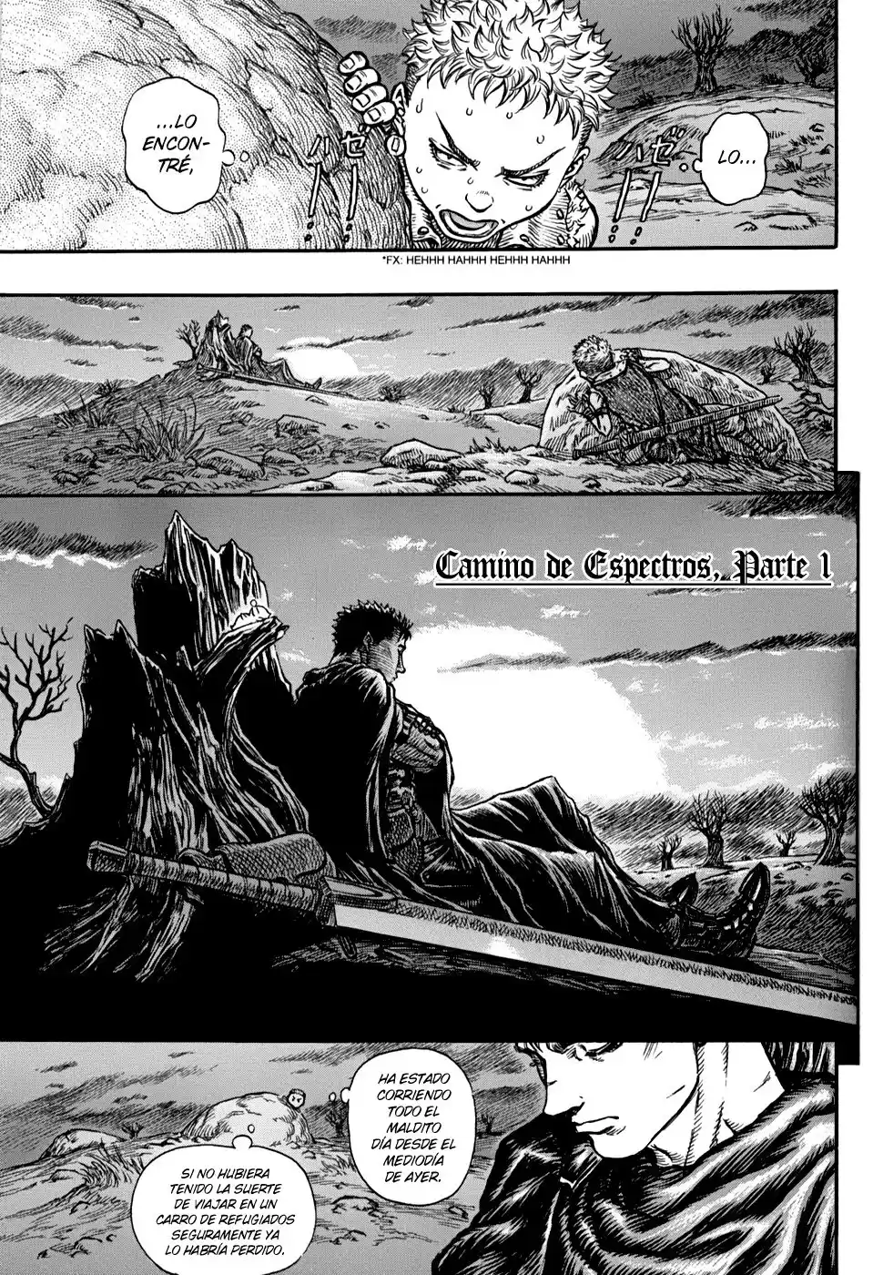 Berserk Capitulo 141: Camino de espectros (1) página 1