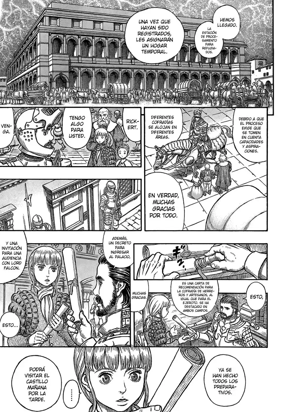 Berserk Capitulo 334: Ciudad de los hombres página 7