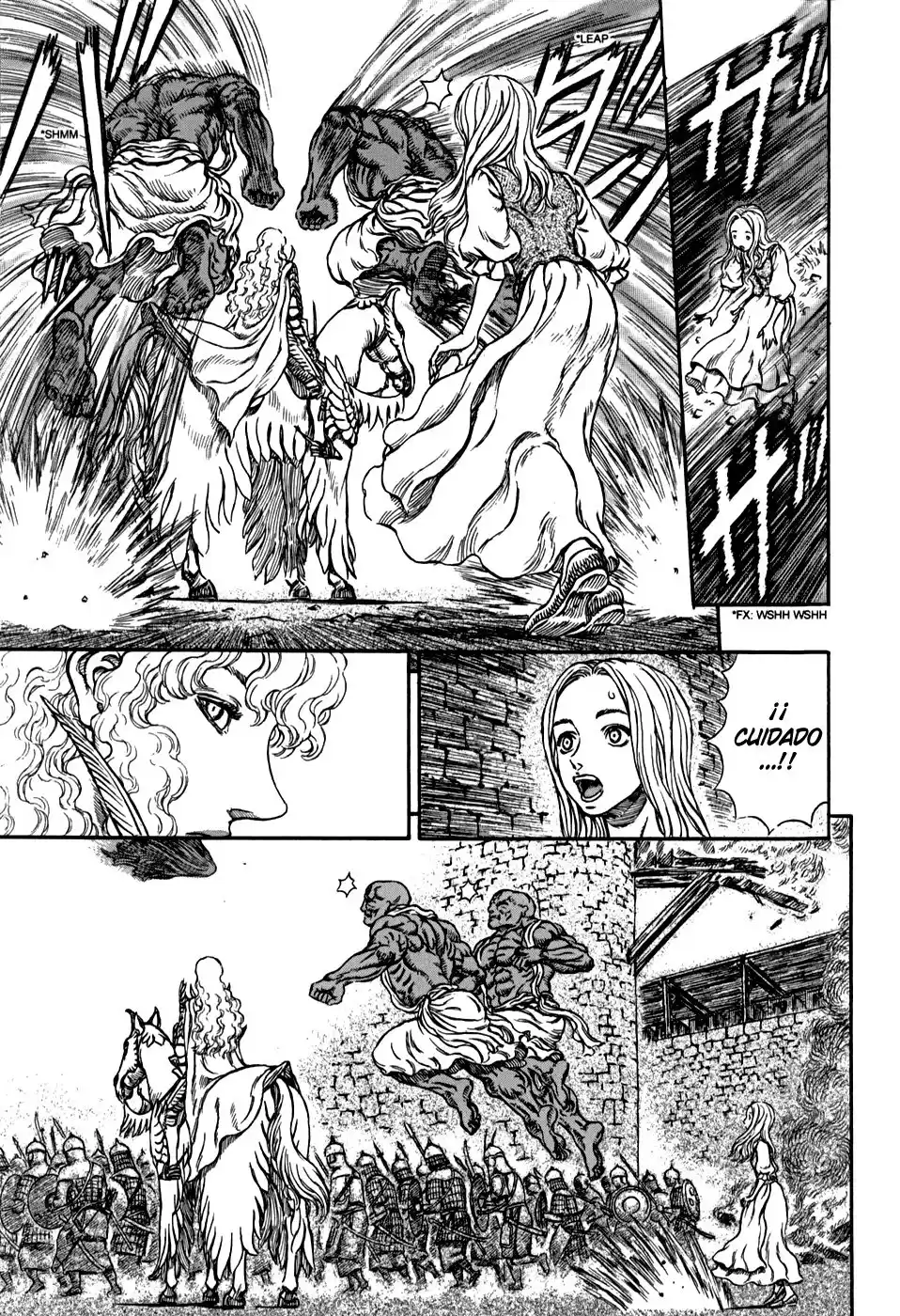 Berserk Capitulo 184: Grito de guerra del viento (2) página 4