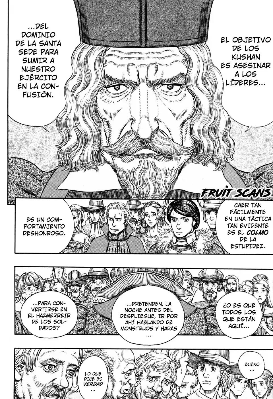 Berserk Capitulo 262: Una proclamación de guerra página 10