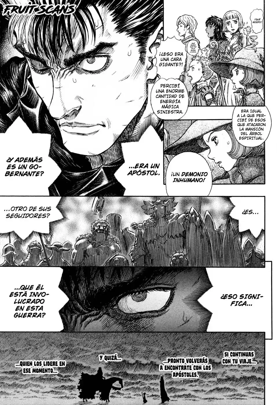 Berserk Capitulo 262: Una proclamación de guerra página 17