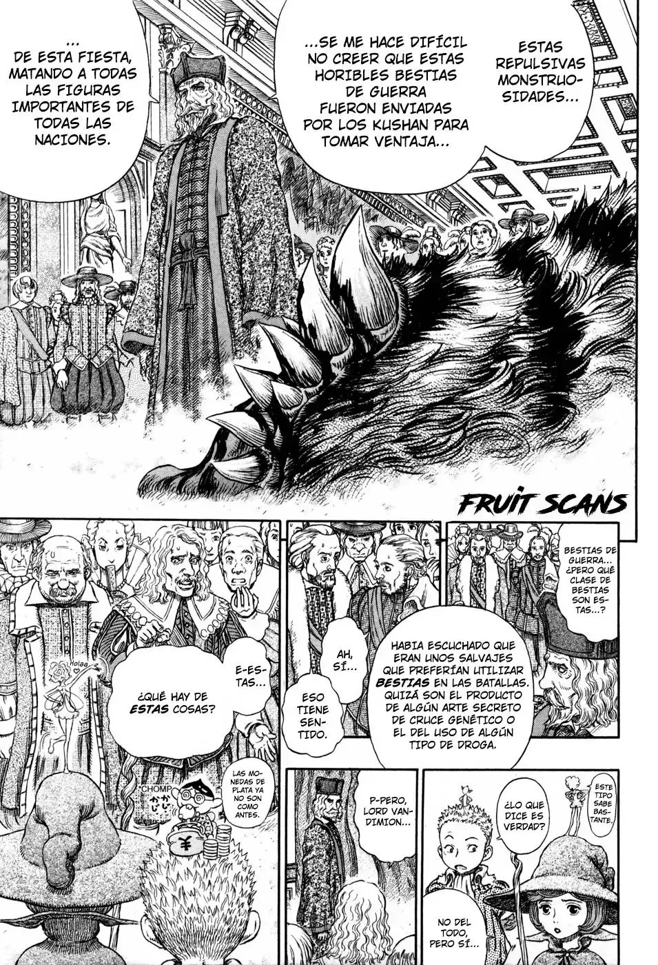 Berserk Capitulo 262: Una proclamación de guerra página 7