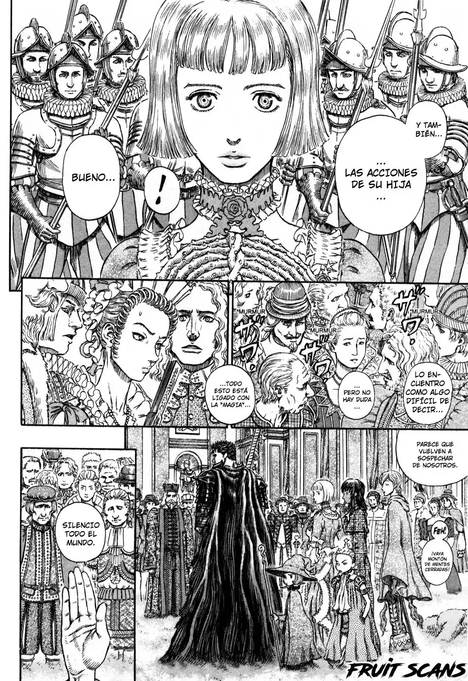 Berserk Capitulo 262: Una proclamación de guerra página 8