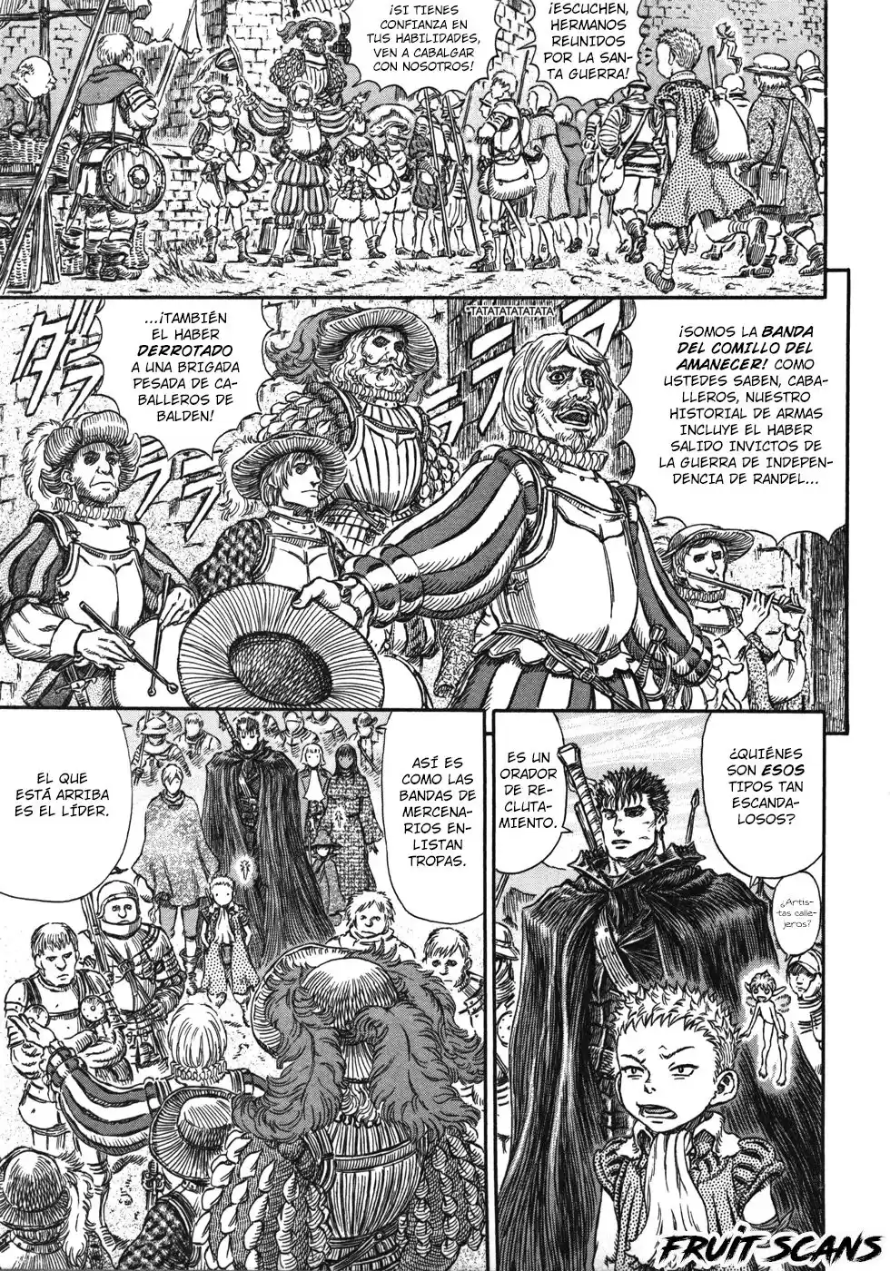 Berserk Capitulo 244: Patio naval página 10