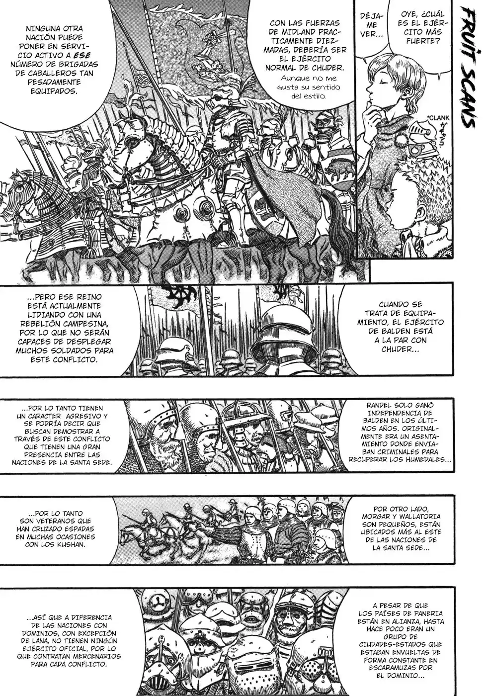 Berserk Capitulo 244: Patio naval página 6