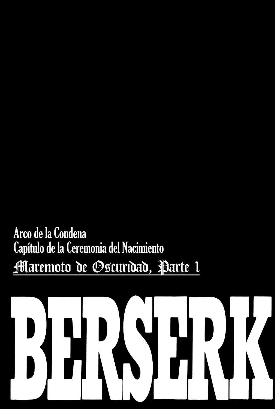 Berserk Capitulo 170: Maremoto de oscuridad (1) página 1