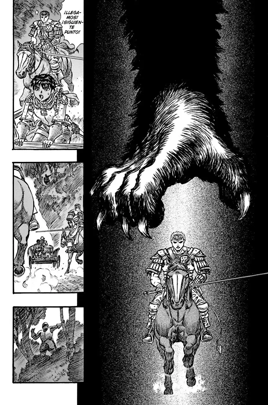 Berserk Capitulo 61: Perros demoníacos (3) página 9