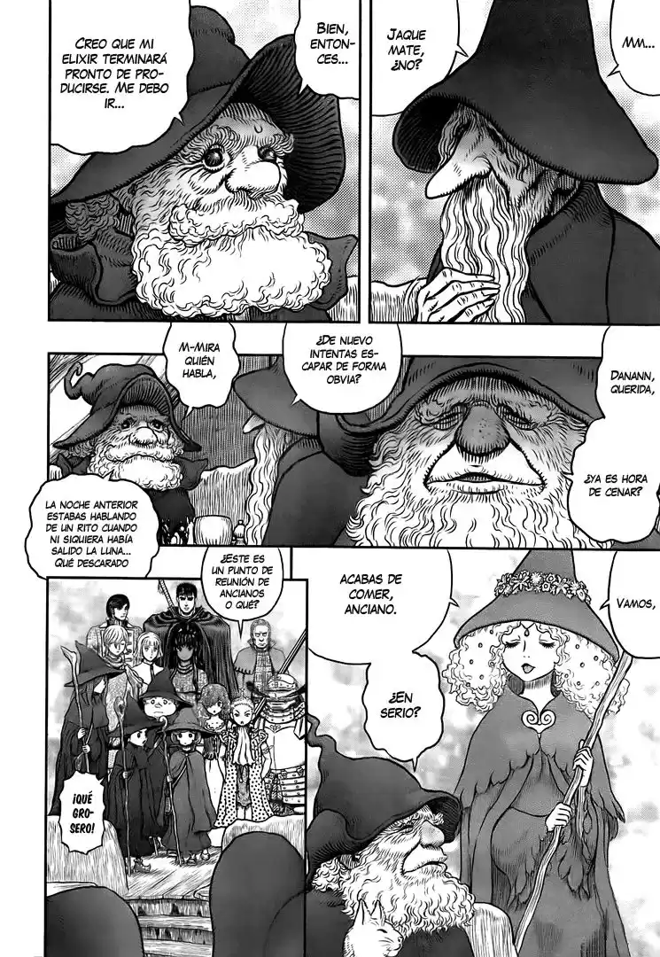 Berserk Capitulo 345: Grandes Hechiceros página 4