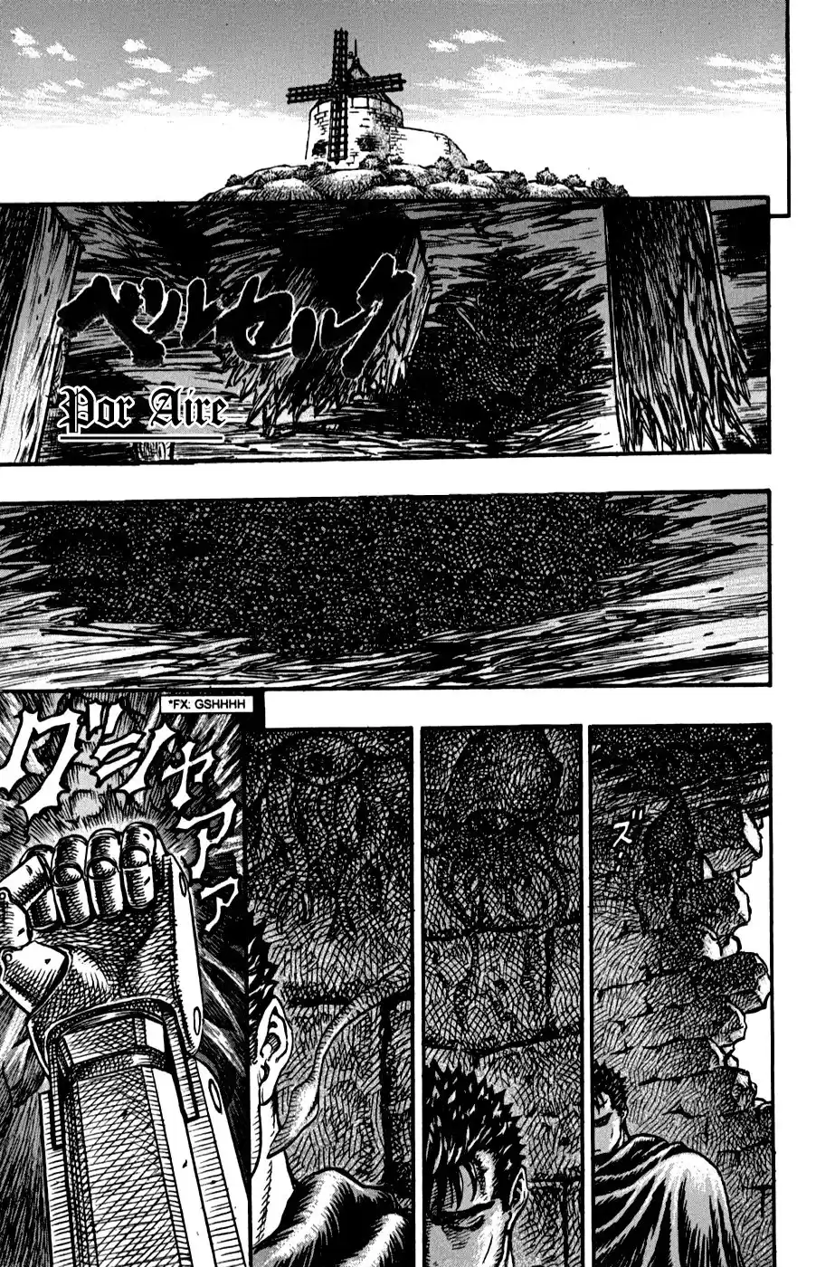 Berserk Capitulo 98: Por aire página 1