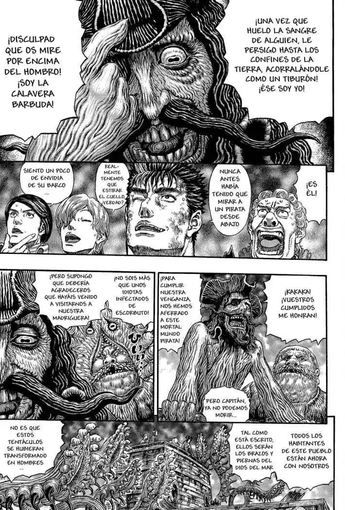 Berserk Capitulo 315: Barco tentacular página 3