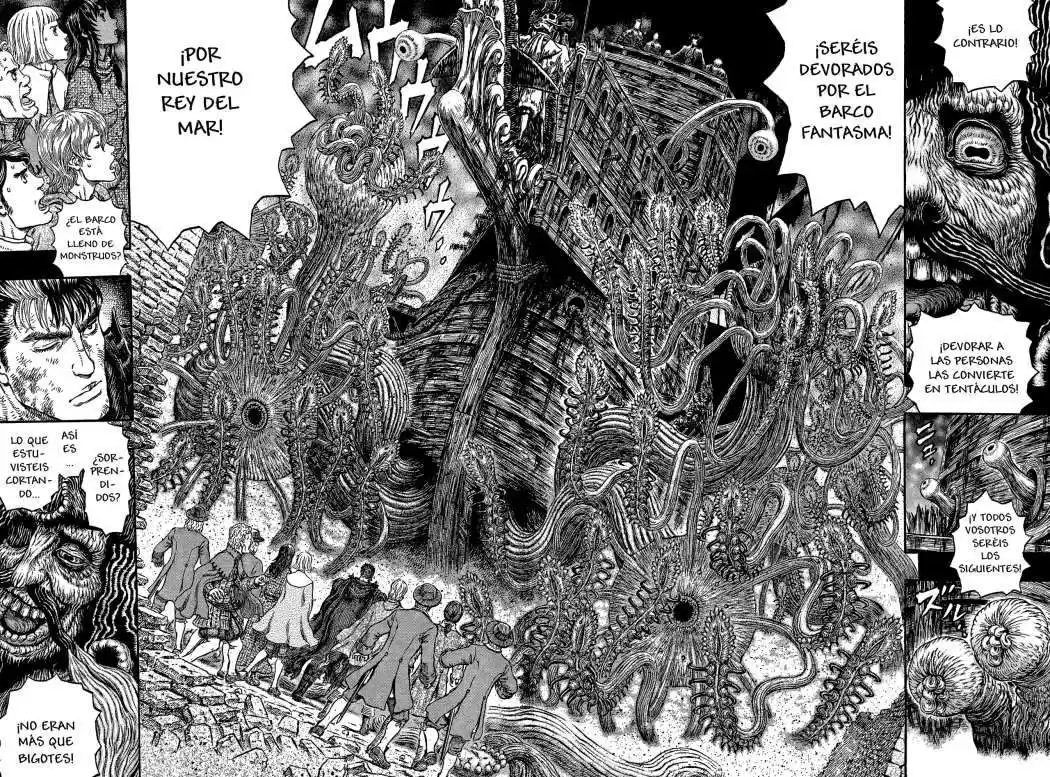 Berserk Capitulo 315: Barco tentacular página 4