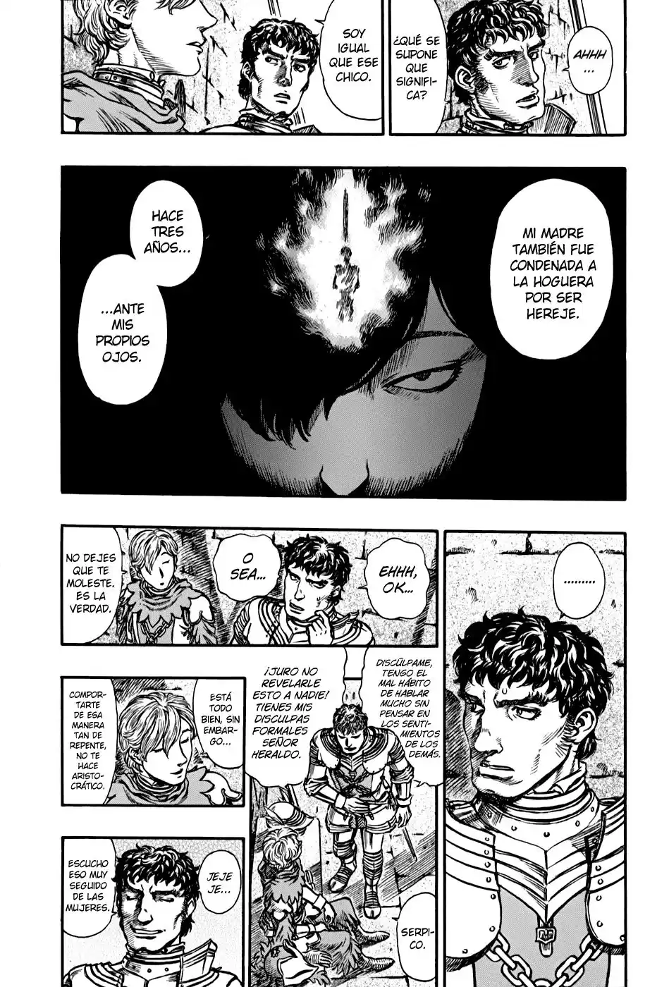 Berserk Capitulo 143: Pilar de llamas página 12