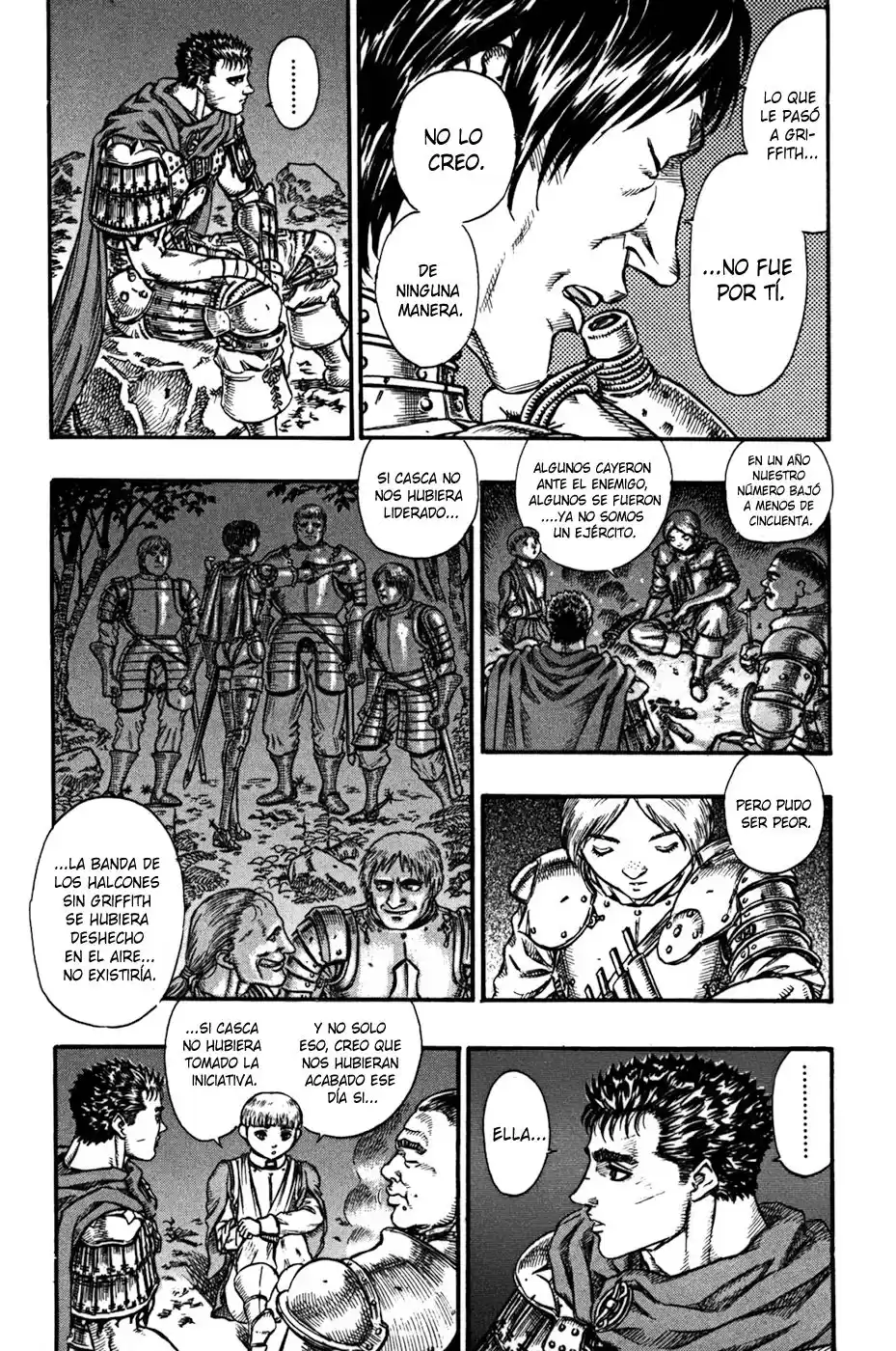 Berserk Capitulo 44: Camaradas en armas página 9