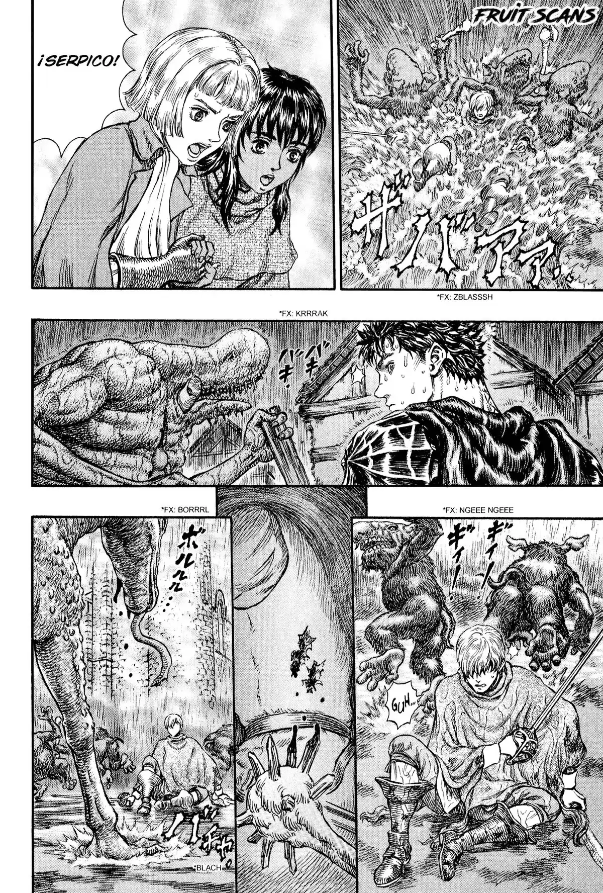 Berserk Capitulo 213: Torrente de furia página 4