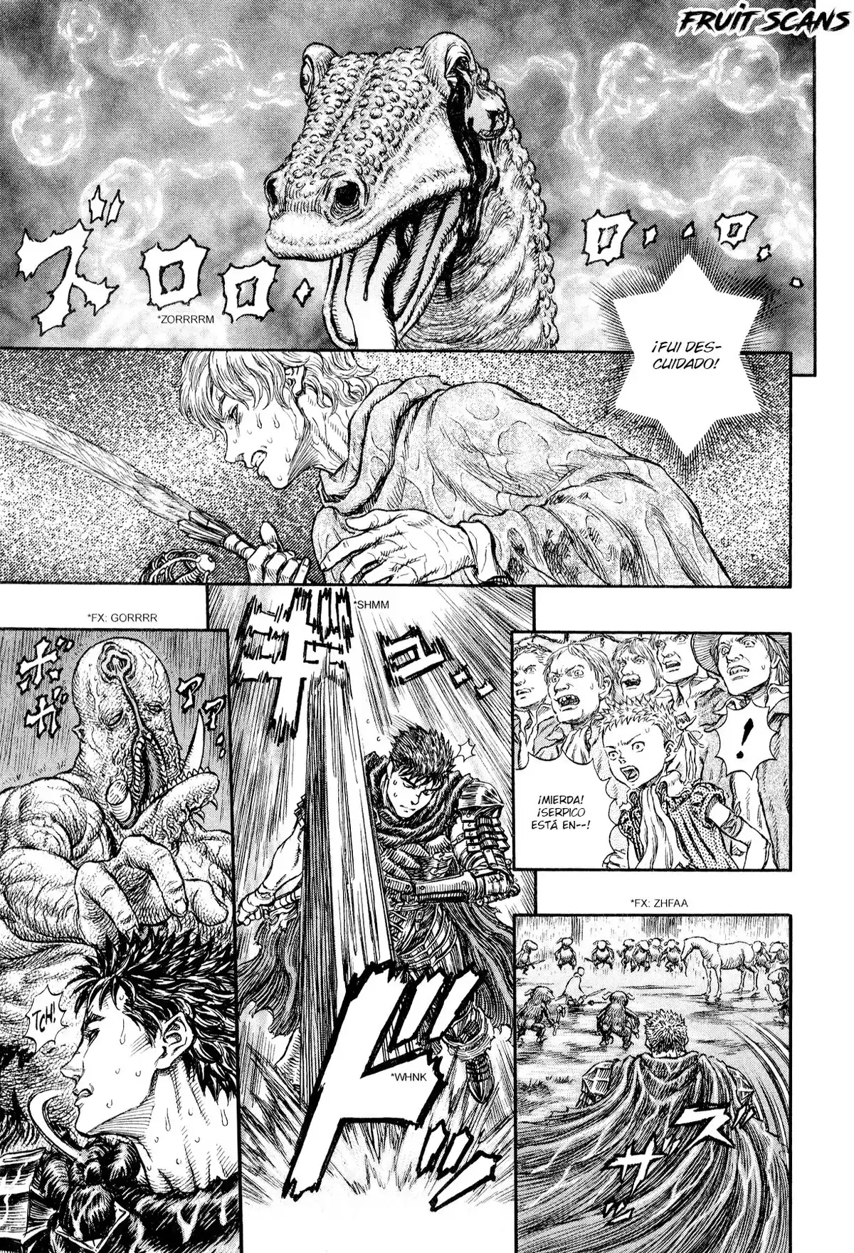 Berserk Capitulo 213: Torrente de furia página 5