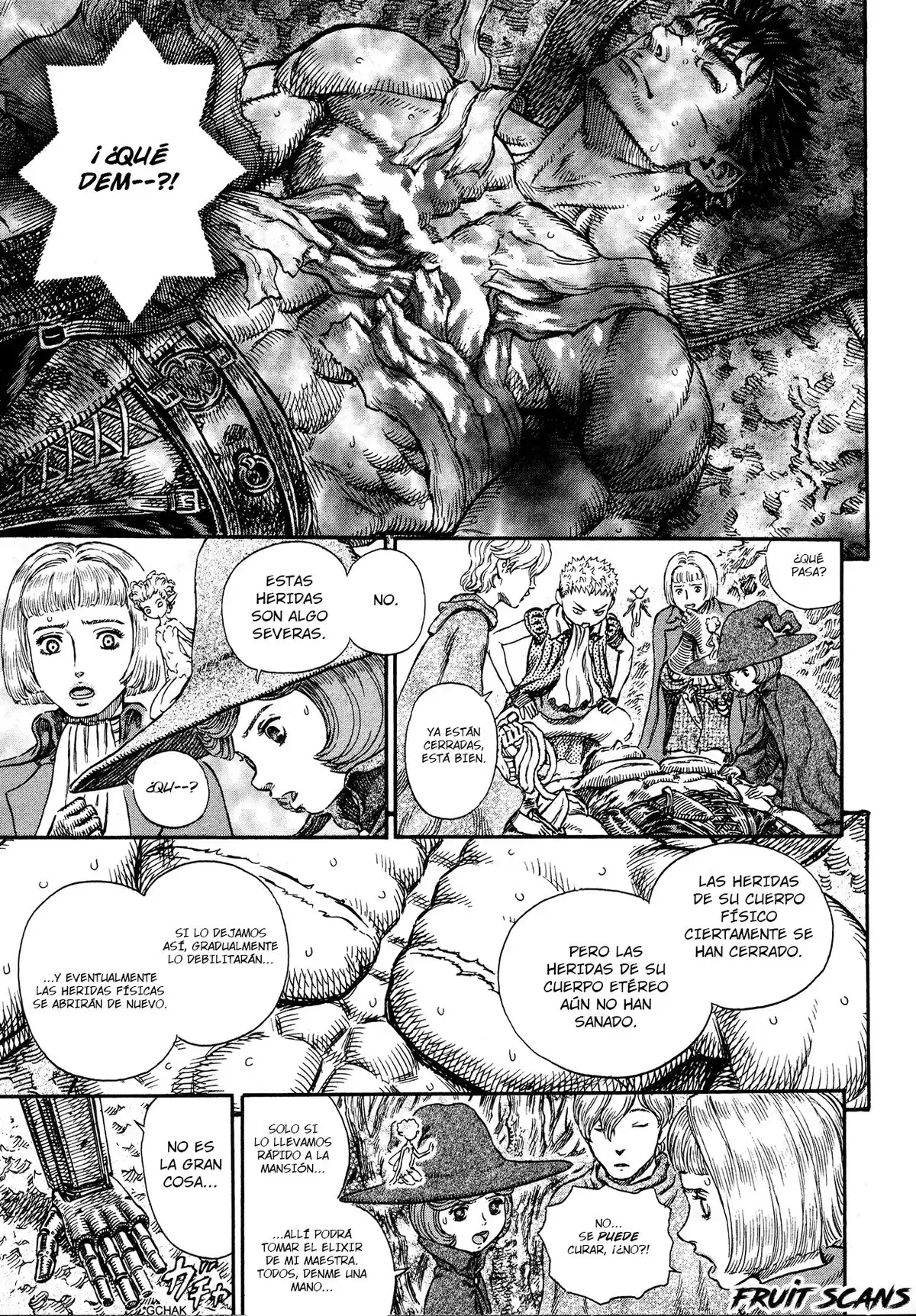 Berserk Capitulo 222: Rasguños página 14