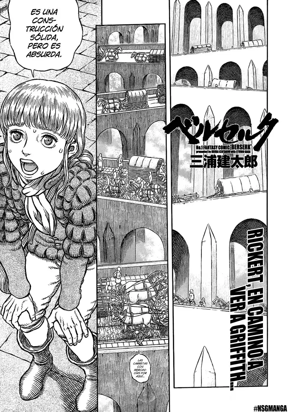 Berserk Capitulo 335: Derecho divino de la realeza página 1