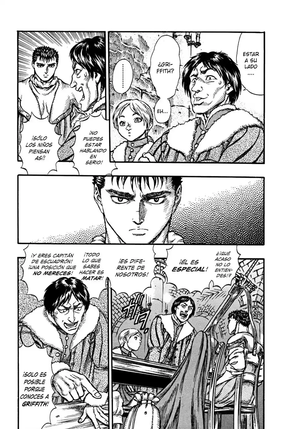 Berserk Capitulo 34: La mañana de la partida (1) página 3