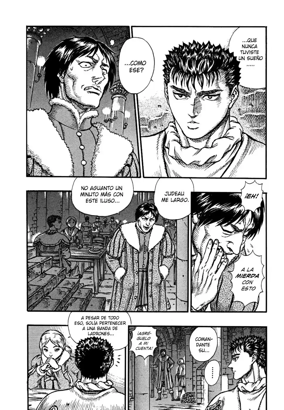 Berserk Capitulo 34: La mañana de la partida (1) página 6